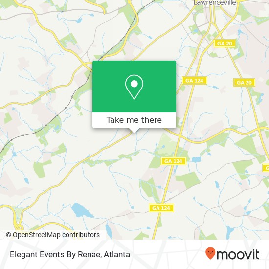 Elegant Events By Renae map