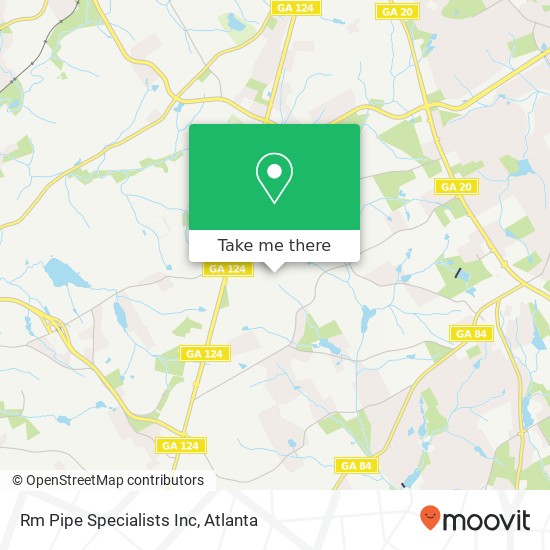 Rm Pipe Specialists Inc map