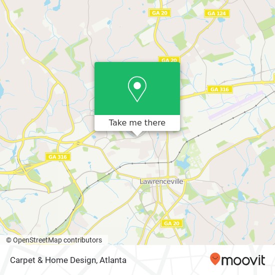 Mapa de Carpet & Home Design