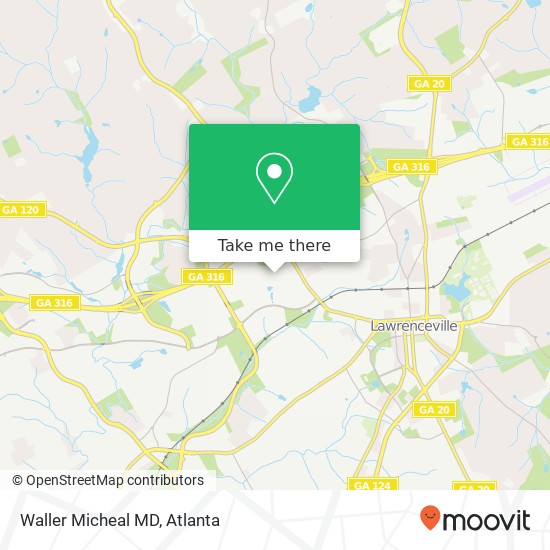 Waller Micheal MD map