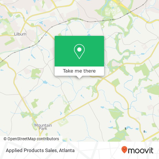 Mapa de Applied Products Sales