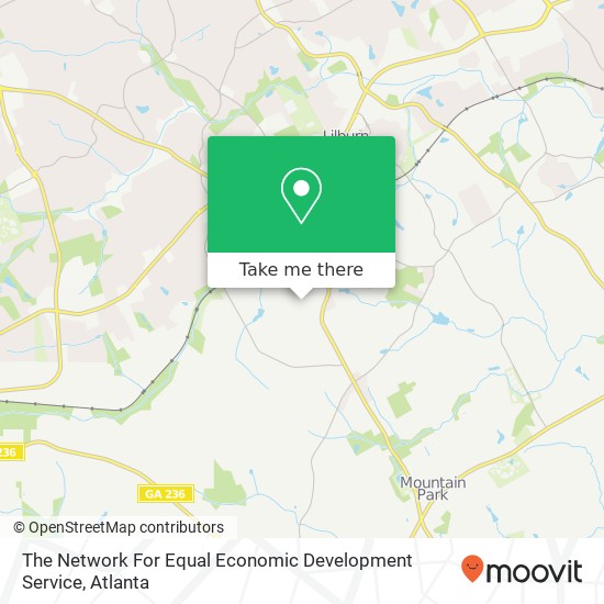 The Network For Equal Economic Development Service map