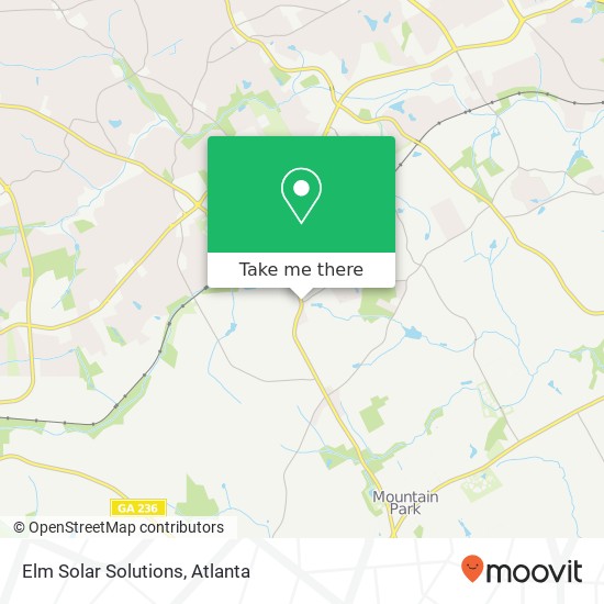 Elm Solar Solutions map