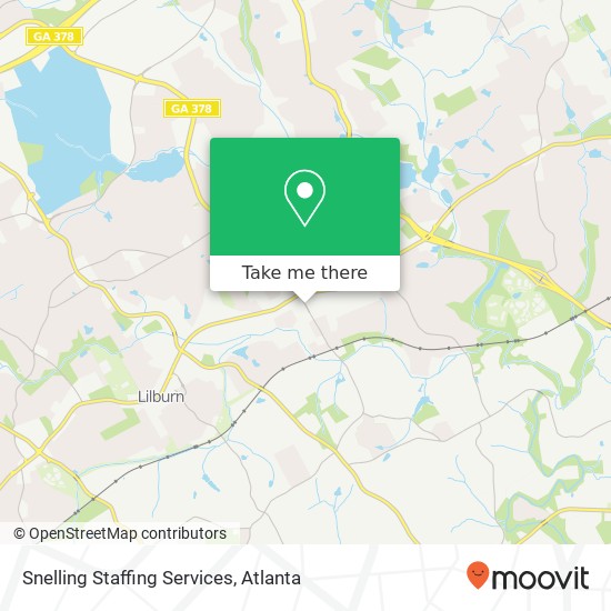 Snelling Staffing Services map