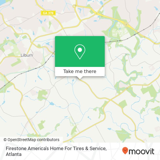 Firestone America's Home For Tires & Service map