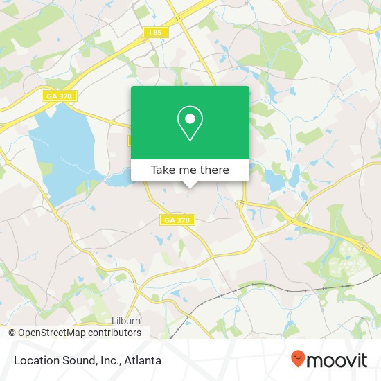 Location Sound, Inc. map