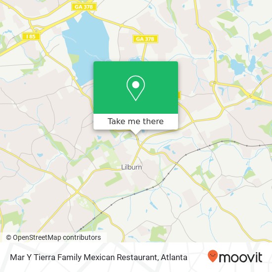 Mar Y Tierra Family Mexican Restaurant map