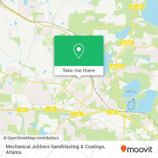 Mechanical Jobbers Sandblasting & Coatings map