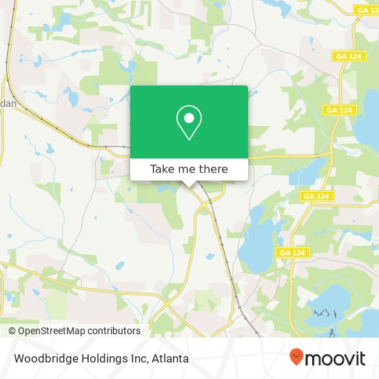 Woodbridge Holdings Inc map