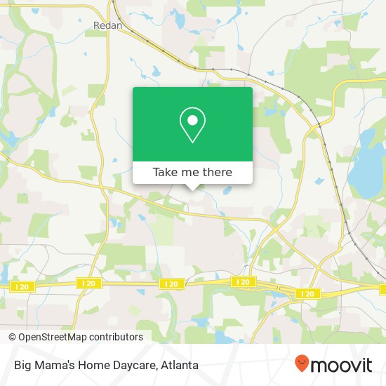 Big Mama's Home Daycare map