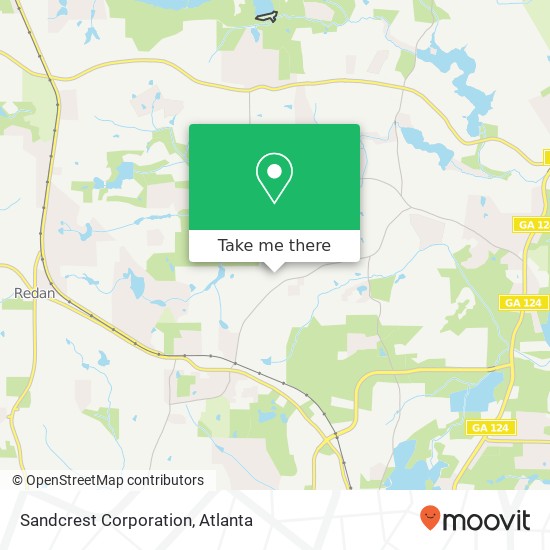 Sandcrest Corporation map