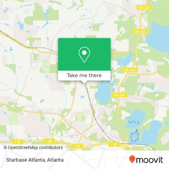 Starbase Atlanta map