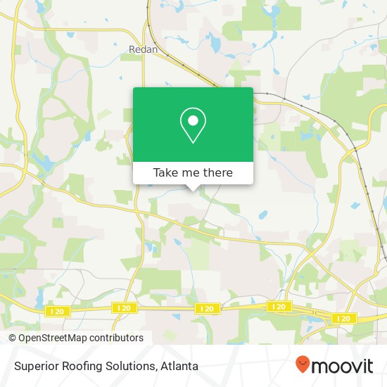 Superior Roofing Solutions map