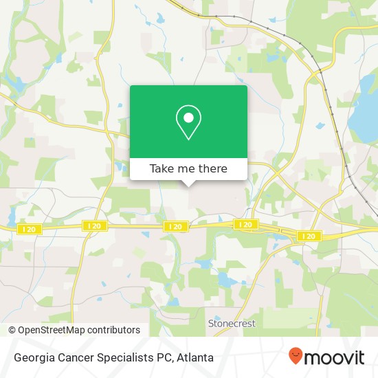 Georgia Cancer Specialists PC map