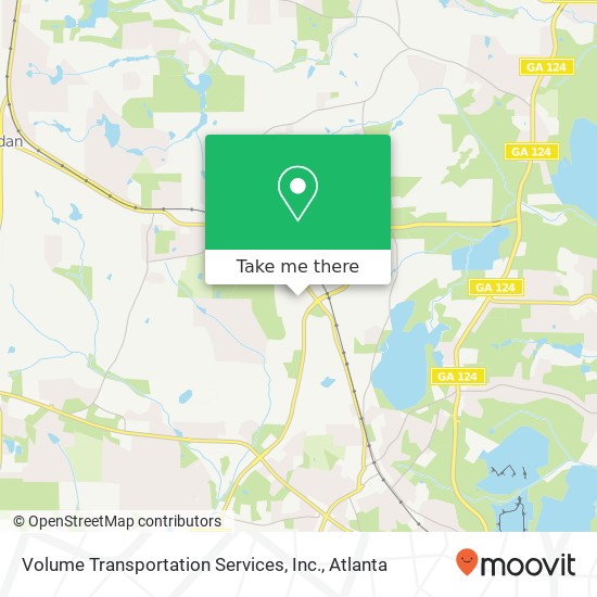 Volume Transportation Services, Inc. map