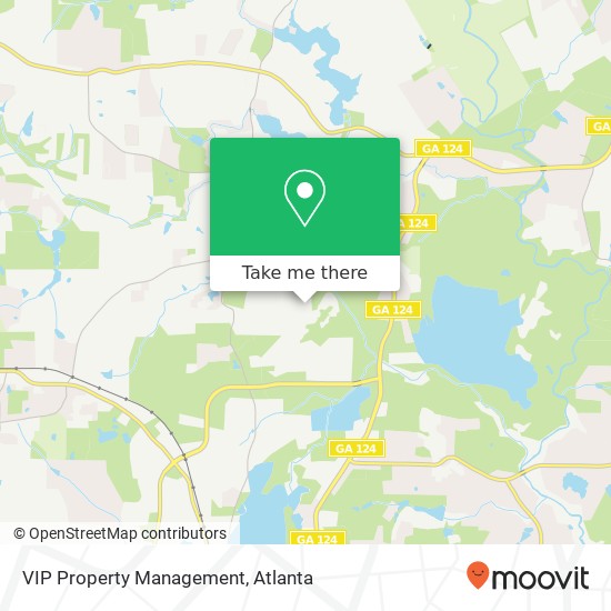 Mapa de VIP Property Management
