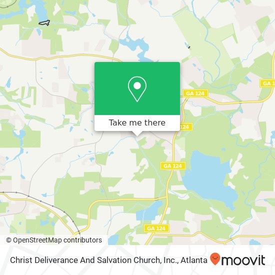 Mapa de Christ Deliverance And Salvation Church, Inc.