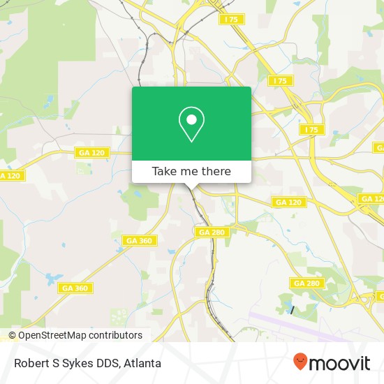 Robert S Sykes DDS map