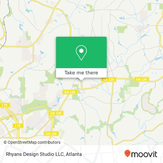 Rhyans Design Studio LLC map