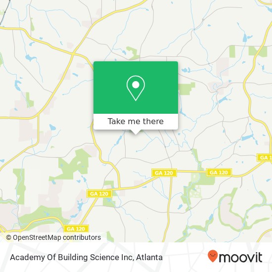 Mapa de Academy Of Building Science Inc