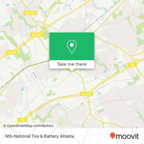 Mapa de Ntb-National Tire & Battery