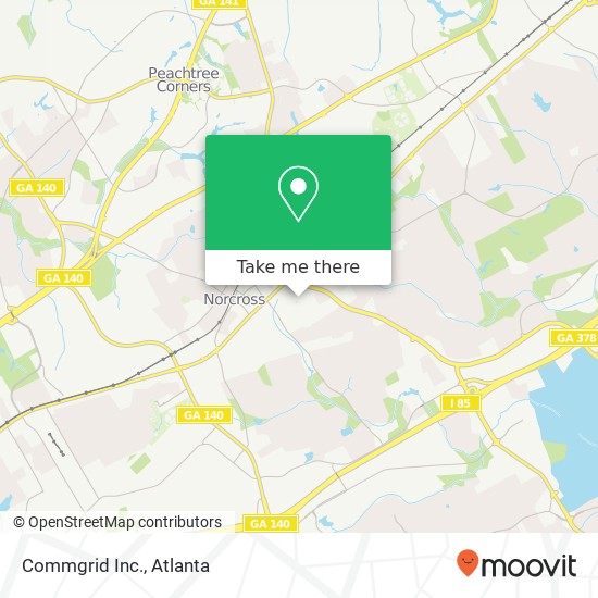 Commgrid Inc. map