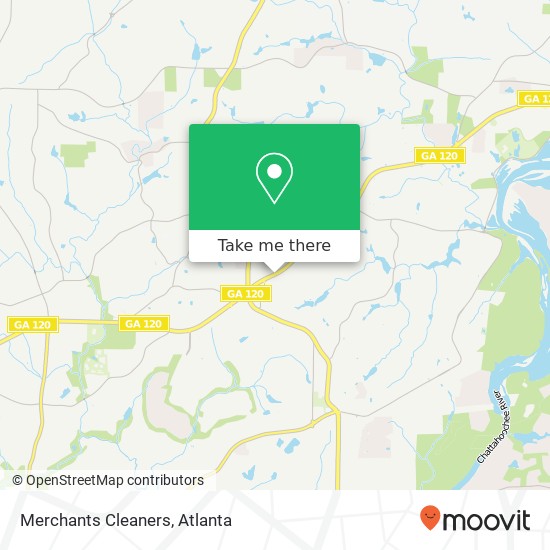 Merchants Cleaners map