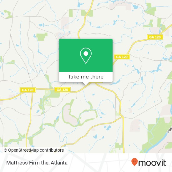 Mapa de Mattress Firm the