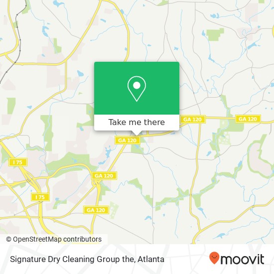 Signature Dry Cleaning Group the map