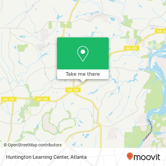 Mapa de Huntington Learning Center