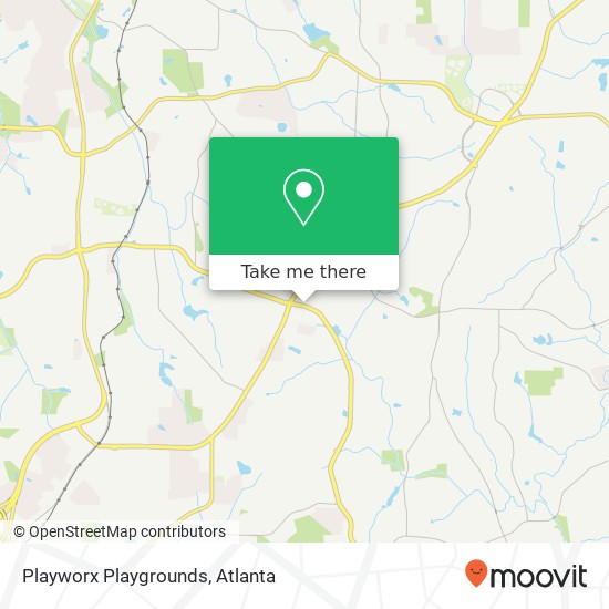 Playworx Playgrounds map