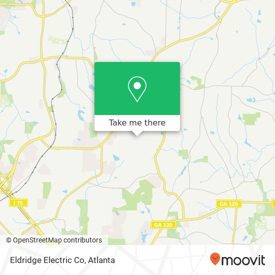 Mapa de Eldridge Electric Co