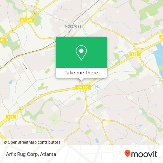 Arfix Rug Corp map