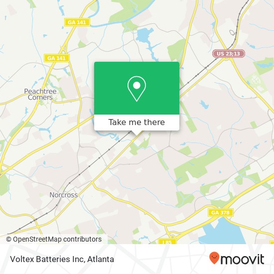 Voltex Batteries Inc map