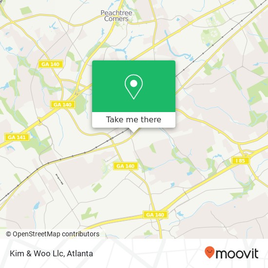 Kim & Woo Llc map