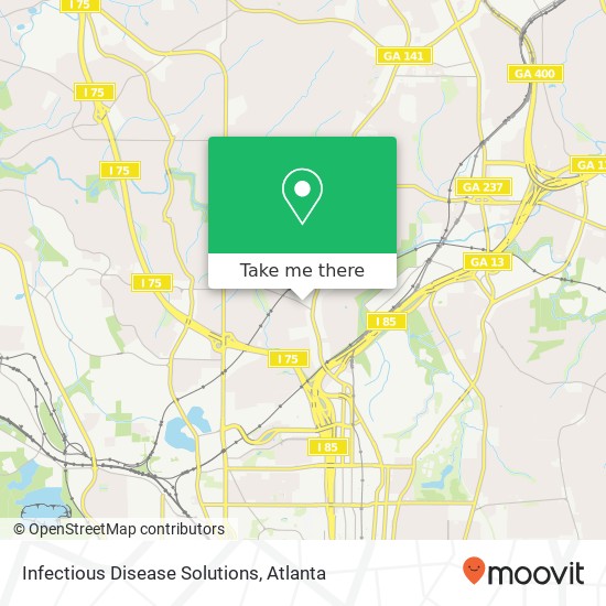 Infectious Disease Solutions map