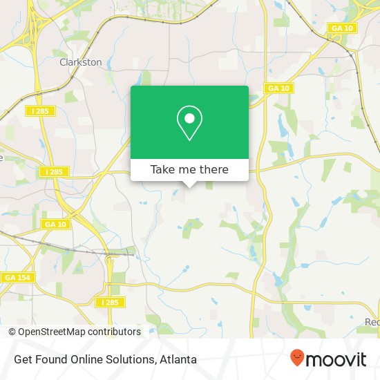 Get Found Online Solutions map