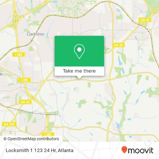 Locksmith 1 123 24 Hr map