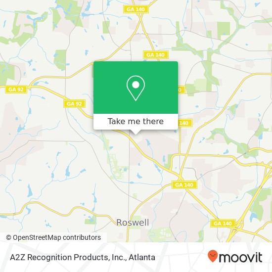 A2Z Recognition Products, Inc. map