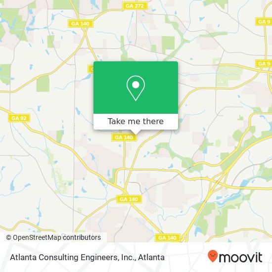 Atlanta Consulting Engineers, Inc. map