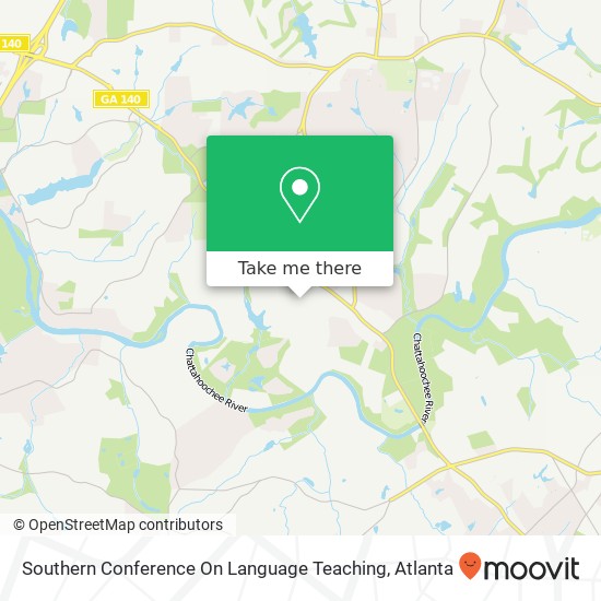 Southern Conference On Language Teaching map