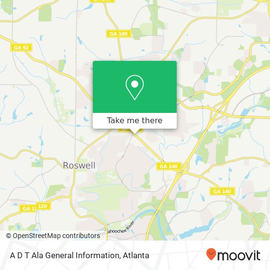 A D T Ala General Information map