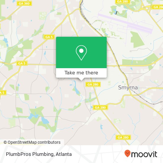PlumbPros Plumbing map