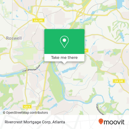 Rivercrest Mortgage Corp map