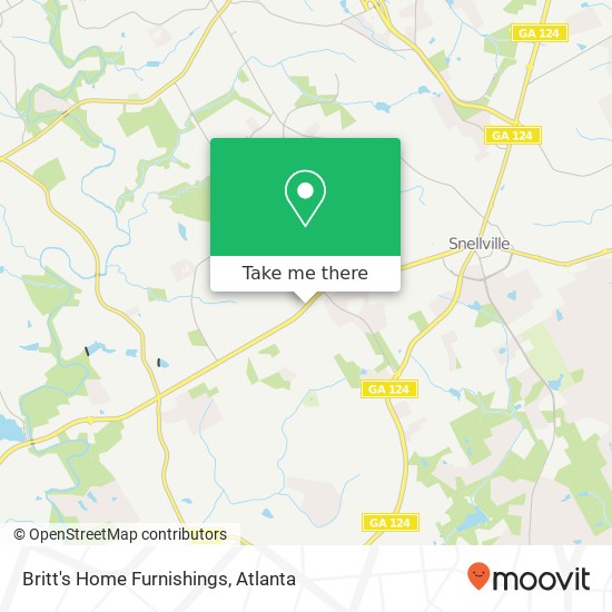 Britt's Home Furnishings map