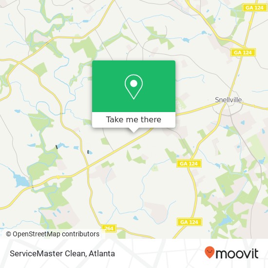 ServiceMaster Clean map