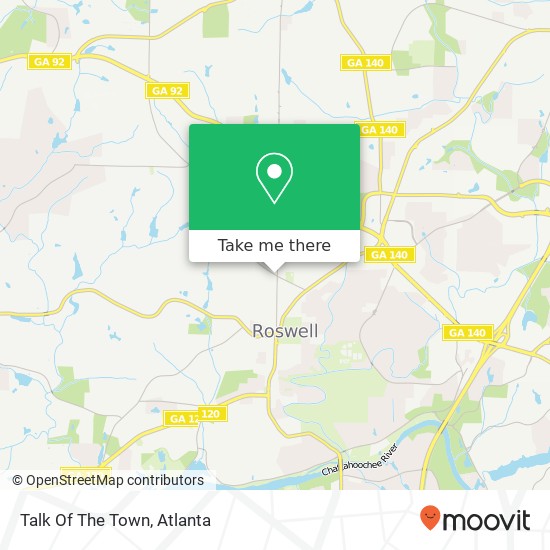 Talk Of The Town map