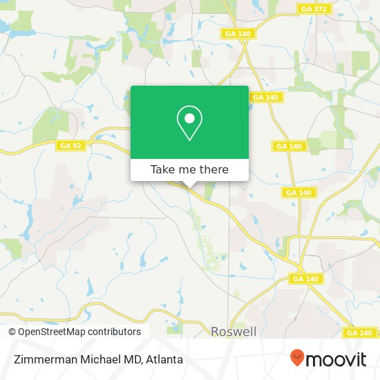 Zimmerman Michael MD map