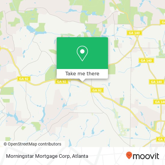 Mapa de Morningstar Mortgage Corp