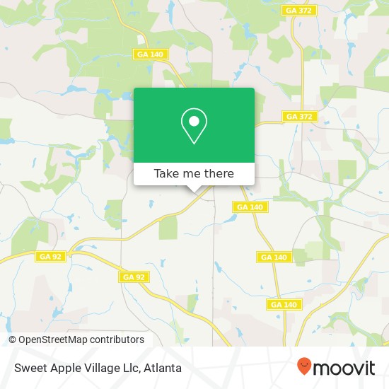 Mapa de Sweet Apple Village Llc